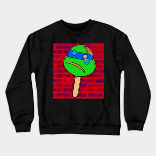 Leonardo Popsicle W/ Brickwall Crewneck Sweatshirt